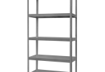 [parent_category] -  - Метален стелаж HARD 180x100x40 см, до 130 кг на рафт  - сив