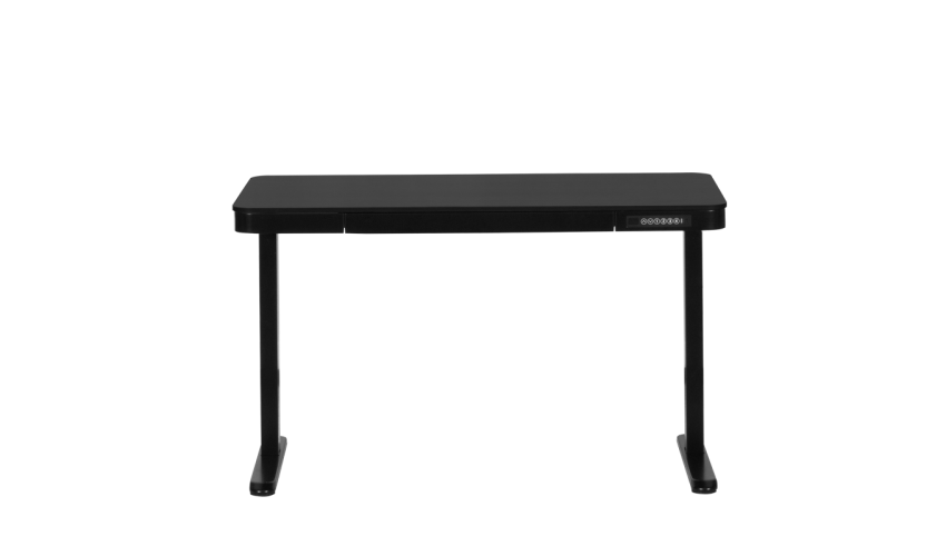 [parent_category] - Бюра и етажерки - Ергономично регулируемо бюро Carmen CR-118 E - 150 см - черно