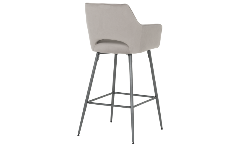 [parent_category] - Бар столове - Бар стол TELFORD 2 - светлосив MJ 3
