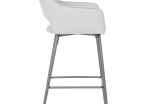 [parent_category] - Бар столове - Бар стол TELFORD 2 силиконова кожа - сив 67
