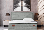 [parent_category] -  - Тапицирана спалня с матрак STRESS ZERO 180 x 200 - бежов 19