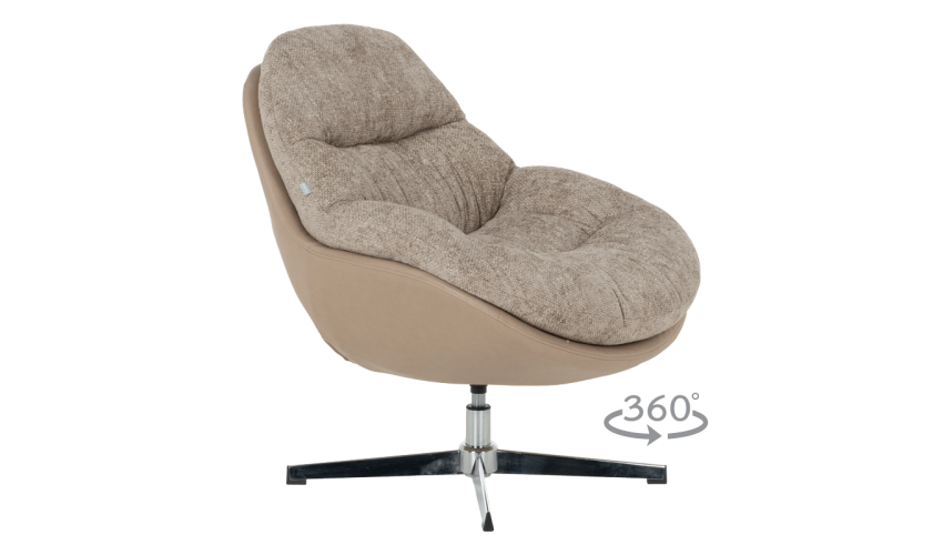 [parent_category] - Мека мебел - Кресло AMORA - бежово