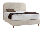 [parent_category] -  - Тапицирана спалня с матрак DELUX PREMIUM 180 x 200 - крем